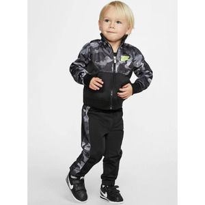 New! Nike Sportswear Toddler Tracksuit Size 24Months Black Camo